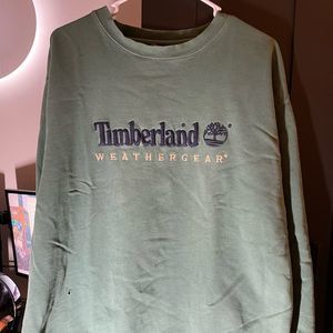 Vintage 90s timberland weathergear crewneck sweater